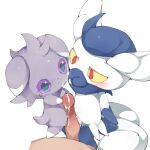  1:1 anthro blush bodily_fluids cum cum_on_face duo duo_focus espurr felid feline female genital_fluids genitals group group_sex hi_res human human_on_anthro interspecies male male/female mammal meowstic nintendo on_model pok&eacute;mon pok&eacute;mon_(species) pok&eacute;philia pussy pussyjob semi-anthro sex simple_background threesome trio unavailable_at_source video_games white_background youjomodoki 