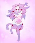  alien anthro belly big_belly big_breasts blush breasts digital_media_(artwork) felid female goldelope goomi_(goldelope) hair hi_res mammal nipples nude pregnant pregnant_female pseudo_hair simple_background smile solo tentacle_hair tentacles translucent translucent_body 