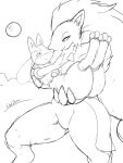  anthro big_female canid canine carry_position carrying carrying_another carrying_partner cradle_position cradling cradling_another eye_contact female feral humanoid light looking_at_another love lucario male male/female mammal moon moonlight nintendo pok&eacute;mon pok&eacute;mon_(species) sex size_difference sky smaller_male smile smiling_at_another smiling_at_each_other smiling_at_partner video_games winick-lim zoroark 