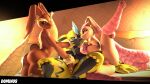  3d_(artwork) absurd_res anthro digital_media_(artwork) domino_mask female female/female group hi_res legendary_pok&eacute;mon lopunny mask nintendo pok&eacute;mon pok&eacute;mon_(species) source_filmmaker trio video_games zeraora 