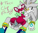  absurd_res anthro chip_(sonic) duo hi_res male male/male sega silver_the_hedgehog sonic_the_hedgehog_(series) sonic_unleashed weebusracoonus 