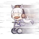  1:1 animal_humanoid breas chibi equid equid_humanoid equine equine_humanoid female food gold_ship_(pretty_derby) horse_humanoid humanoid mammal mammal_humanoid speed_lines uma_musume_pretty_derby 