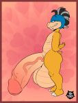  anthro balls big_balls big_penis genitals hi_res koopaling mario_bros nintendo penis solo thewilldpink video_games wide_hips 