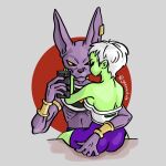  1:1 alien alien_humanoid animal_humanoid anthro armband armor beerus black_claws black_eyes black_pupils bottomwear breasts butt butt_grab cat_humanoid cheelai claws claws_out clothed clothing collar diety domestic_cat dragon_ball dragon_ball_super duo ear_piercing ear_ring egyptian_cat egyptian_god embrace eyelashes eyes_closed felid felid_humanoid feline feline_humanoid felis female fingernails fur gauntlets geenadub gloves green_body green_skin grey_background grope hair hairless hairless_cat hand_on_butt handwear hi_res holding_another holding_object holding_partner holding_person hug humanoid interspecies jewelry male male/female mammal mammal_humanoid mostly_clothed nails pants phone piercing pupils purple_body purple_fur purple_skin red_background regalia ring_piercing selfie sharp_claws sharp_fingernails sharp_nails short_hair shorts side_boob simple_background sitting slit_pupils sphynx_(cat) standing white_hair yellow_sclera 
