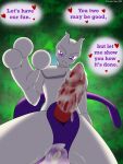  anthro bodily_fluids comic cum cum_in_ass cum_inside cum_on_penis digital_media_(artwork) dustin_c english_text erection genital_fluids genitals hi_res human legendary_pok&eacute;mon looking_at_viewer male mammal mewtwo nintendo penis pok&eacute;mon pok&eacute;mon_(species) reaching_towards_viewer smile solo spiked_penis spikes spikes_(anatomy) text video_games 