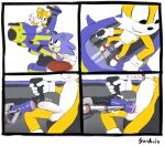  anthro balls canid canine duo eulipotyphlan foreskin fox fucking_machine genitals hedgehog hi_res machine male mammal mecha miles_prower penetrable_sex_toy penis sega sex_toy sonic_the_hedgehog sonic_the_hedgehog_(series) stealth_masturbation stealth_sex_toy sunhuiz 