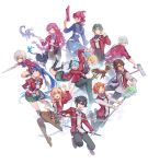  alisa_reinford animal bird bird_wings black_cat black_hair blonde_hair blue_eyes blue_hair boots bow brown_hair cat celine_(sen_no_kiseki) crow_armbrust eiyuu_densetsu elliot_craig emma_millstein falcom falcon feng_you fie_claussell gaius_worzel greatsword green_eyes green_hair grey_eyes gun handgun hat headband highres jacket jusis_albarea katana laura_s._arseid machias_regnitz millium_orion necktie open_clothes open_jacket orange_hair polearm rapier rean_schwarzer red_eyes red_hair ribbon sara_valestein school_uniform sen_no_kiseki shoes shotgun skirt spear staff sword tight weapon white_hair wings yellow_eyes 