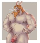  &lt;3 2022 anthro armpit_hair asgore_dreemurr balls beard belly biceps big_muscles big_penis body_hair border boss_monster bovid caprine dialogue english_text erection facial_hair genitals goat grey_background hair hi_res horn long_ears long_hair looking_at_viewer male mammal mrkeypoo musclegut muscular muscular_anthro muscular_male navel nipples nude pecs penis signature simple_background smile solo standing talking_to_viewer teeth text thick_penis undertale undertale_(series) video_games white_border 