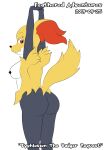  2019 anthro breasts butt delphox digital_drawing_(artwork) digital_media_(artwork) featheredadventures female hi_res looking_at_viewer looking_back nintendo nude pok&eacute;mon pok&eacute;mon_(species) raised_tail rear_view solo stretching video_games 