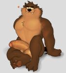  &lt;3 anthro ball_tuft balls big_balls big_penis brown_body brown_fur brown_pawpads dasyurid dasyuromorph erection eyebrows fangs feet fleshformomo foreskin fur genitals glans grey_background hi_res looney_tunes male mammal marsupial muscular muscular_anthro muscular_male nude pawpads paws penis pinup pose pubes simple_background smile solo tan_body tan_fur tasmanian_devil tasmanian_devil_(looney_tunes) teeth tuft vein veiny_penis warner_brothers yellow_sclera 