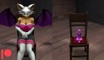  abdominal_bulge boots chair chiropteran clothing dildo dildo_sitting female footwear furniture gloves handwear hi_res mammal penetration rouge_the_bat sega sex_toy silverlion27 solo sonic_the_hedgehog_(series) wings 