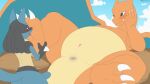  absurd_res charizard duo female female_penetrated genitals hi_res lucario male male/female male_penetrating male_penetrating_female nintendo orange_body penetration pok&eacute;mon pok&eacute;mon_(species) pussy size_difference smaller_male video_games 
