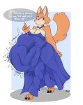  absurd_res anthro bulging_stomach canid canine clothing diane_foxington digestion dreamworks dress duo female fox hi_res kingcreep105 male male/female mammal the_bad_guys vore 