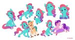  absurd_res earth_pony equid equine female feral gradient_hair gradient_tail green_eyes group hair hasbro hi_res hitch_trailblazer_(mlp) hooves horse imalou imalouart jazz_hooves male mammal mlp_g5 my_little_pony pegasus pipp_petals_(mlp) pony purple_hair trio wings 