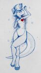 &lt;3 anthro hi_res keith lutrine male mammal marsminer mustelid pen_(artwork) solo traditional_media_(artwork) 
