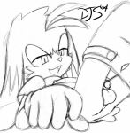  anthro balls bangs black_and_white bottomless bottomwear butt clothed clothing digital_media_(artwork) domestic_cat felid feline felis foreskin genitals gloves handwear hybrid is_(artist) klonoa klonoa_(series) lagomorph legs_up leporid long_ears lying male male_anthro mammal monochrome on_back open_mouth pants partially_clothed penis presenting presenting_hindquarters rabbit short short_anthro short_male simple_background sketch solo undressing urethra video_games white_background 