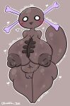  anthro areola big_breasts blush breasts brown_areola brown_body brown_nipples english_text female genitals hi_res huge_breasts huge_thighs lewdchuu_(artist) looking_at_viewer navel nintendo nipples nude open_mouth paldean_form paldean_wooper pok&eacute;mon pok&eacute;mon_(species) pussy solo text thick_thighs video_games white_eyes wide_hips 