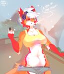  absurd_res angel_patoo anthro canid canine cold female fox hi_res makupatoo mammal max_patoo nude solo 