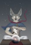  absurd_res canid canine fantasy fennec fox hi_res joerat mammal oracle orb sfw solo 