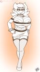  anthro areola big_breasts breasts clothed clothing collar digital_media_(artwork) drxii eyewear female footwear glasses hair hi_res high_heels horn huge_breasts koopa legwear looking_at_viewer mario_bros nintendo non-mammal_breasts reptile scalie secretary shoes simple_background smile solo spikes stockings video_games 