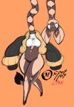  anthro big_hands breasts clothing crop_top female giraffe giraffid hi_res long_neck mammal partially_clothed_anthro puffer_jacket rally_(spotpot_live) shirt solo spotpot_live topwear under_boob 