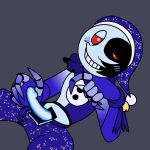  1:1 absurd_res animatronic bell blue_penis blush blush_lines bottomwear button_(fastener) clothing daycare_attendant_(fnaf) erection five_nights_at_freddy&#039;s five_nights_at_freddy&#039;s:_security_breach for_a_head genitals glans glowing glowing_genitalia glowing_penis grey_background grin hat headgear headwear hi_res humanoid humanoid_genitalia humanoid_penis looking_at_viewer machine male moon moon_(fnaf) nightcap not_furry object_head pants penis red_sclera ribbons robot ruff_(clothing) scottgames simple_background smile solo teeth twat_manglin video_games white_eyes 
