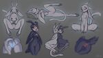  anthro anus avian bird black_body breasts duo female female/female genitals guardian_spirit hi_res hooves ku lying on_side ori ori_(series) ori_and_the_blind_forest owl phluks presenting presenting_pussy pussy raised_leg small_breasts solo white_body 