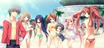  bikini fujino_shizuru kuga_natsuki mai_hime minagi_mikoto sugiura_midori swimsuits tagme tokiha_mai 