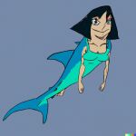  1:1 andromorph anthro deamhax female female/female fish humanoid intersex invalid_tag lady_(disambiguation) marine shark solo windala 