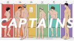  6+boys ass bokuto_koutarou completely_nude english_text full_body haikyuu!! highres jo_tuesday19 kita_shinsuke kuroo_tetsurou limited_palette male_focus multiple_boys muscular muscular_male nude oikawa_tooru_(haikyuu!!) sawamura_daichi shower_(place) showering sign team_captain text_censor towel twitter_username ushijima_wakatoshi 