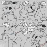  anal anal_penetration anthro balls bowserboy101 brian_griffin canid canine canis clone domestic_dog erection family_guy flaccid internal machine male male/male mammal nude penetration penis robot robot_brian selfcest square_crossover 