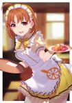  love_live!_sunshine!! tagme takami_chika uniform waitress yamaorimon 