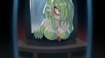  2022 breasts drunk_oak female gardevoir glowing glowing_eyes green_fingers green_hair hair hair_over_eye hi_res humanoid looking_at_viewer nintendo one_eye_obstructed pok&eacute;mon pok&eacute;mon_(species) solo video_games white_breasts 