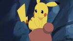  black_body black_fur brown_body brown_fur cave female fur hi_res lagomorph lopunny male mammal nintendo pikachu pok&eacute;mon pok&eacute;mon_(species) potateymatey rock rodent stuck through_wall video_games yellow_body yellow_fur 