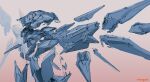  artist_name concept_art floating gradient gradient_background guardian_(halo) halo_(series) halo_5:_guardians mecha mechanical_wings no_humans official_art pink_background robogabo robot science_fiction sketch wings 