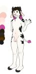  anthro artist_cryptidcave bovid bovine cattle character_moo girly hi_res male mammal solo 