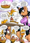  absurd_res android anthro archie_comics big_breasts breasts butt canid canine comic digital_creature duo erection felid feline female food food_fetish food_play fox hi_res horny imminent_vore lynx machine male mammal miles_prower mobian_fox mobian_lynx natsumemetalsonic nicole_the_lynx robot sega sonic_the_hedgehog_(archie) sonic_the_hedgehog_(comics) sonic_the_hedgehog_(series) wankerscramp 