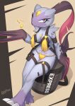  2022 absurd_res anthro breasts claws clothed clothing digital_media_(artwork) female generation_8_pokemon hi_res long_claws mammal medium_breasts nintendo partially_clothed pok&eacute;mon pok&eacute;mon_(species) pok&eacute;mon_legends:_arceus ride_sneasler_(pok&eacute;mon_legends:_arceus) shaded simple_background sneasler solo video_games womb_tattoo zinfyu 