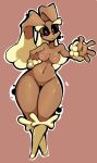  absurd_res anthro big_butt breasts brown_body brown_fur butt female front_view full-length_portrait fur generation_4_pokemon genitals hi_res inverted_nipples lagomorph leporid lopunny macarroni mammal nintendo nipples pink_eyes pok&eacute;mon pok&eacute;mon_(species) portrait pussy scut_tail short_tail smile solo video_games yellow_body yellow_fur 