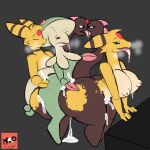  absurd_res ampharos anal anal_penetration anthro bent_over big_breasts big_butt biped black_eyes bodily_fluids breasts breath breloom butt cum cum_in_ass cum_inside elemental_creature eye_contact eyes_closed female female_penetrated forehead_gem fungi_fauna fungus generation_2_pokemon generation_3_pokemon genital_fluids genitals girafarig group group_sex hair hi_res holding_tail huge_breasts huge_butt hybrid hybrid_pokemon kissing living_tail looking_at_another looking_pleasured male male/female male/male male_penetrated male_penetrating male_penetrating_female male_penetrating_male mammal markings mushroom nailstrabbit nintendo nipples nude open_mouth panting penetration pok&eacute;mon pok&eacute;mon_(species) sex simple_background smile spines striped_markings stripes sweat tail_head tail_mouth teeth thick_thighs tongue tongue_out train_position trio unusual_anatomy unusual_tail video_games white_body wide_hips yakob_(farran_height) yellow_body 