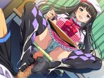  :d after_sex beret black_hair black_legwear blue_eyes blue_panties blush bow breasts cameltoe censored checkered clothed_sex computer covered_nipples cum cum_on_body cum_on_clothes cum_on_lower_body curtains desk dutch_angle eroge! feet footjob game_cg hair_ornament hamashima_shigeo hat himeno_kisara large_breasts long_hair mechanical_pencil mosaic_censoring notebook open_fly open_mouth panties pantyshot pantyshot_(sitting) pencil penis pov ribbon sitting skirt smile solo_focus spread_legs sweat thighhighs underwear unzipped upskirt wet wet_clothes wet_panties 