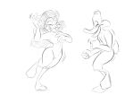  dancing darkwing_duck disney hi_res morgana nude 