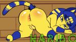 16:9 2022 2d_(artwork) 2d_animation animal_crossing animated ankha_(animal_crossing) anthro anus bedroom_eyes bent_over big_butt blinking blue_body blue_fur blue_hair blush body_blush bubble_butt butt butt_blush clitoris domestic_cat egyptian eyelashes feet felid feline felis female fur genitals glistening glistening_body glistening_butt glistening_genitalia glistening_pussy hair half-closed_eyes haribo-arts inviting kneeling mammal markings multicolored_body multicolored_fur narrowed_eyes nintendo nude pawpads paws pink_anus pink_pussy plump_labia pose presenting presenting_hindquarters puffy_anus pussy ready_for_sex rear_view seductive shaking shaking_butt shaking_hips short_playtime signature soles solo striped_body striped_fur striped_markings striped_tail stripes tail_markings thick_thighs uraeus video_games waiting wide_hips widescreen x_anus yellow_body yellow_fur yellow_pussy 