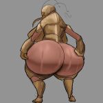  absurd_res amber_eyes armor arthropod big_butt bodily_fluids butt dungeons_and_dragons exoskeleton female hasbro hi_res huge_butt hyper hyper_butt insect looking_at_viewer looking_back pincers solo sweat sweatdrop sweaty_butt thick_thighs timewastedo umber_hulk wide_hips wizards_of_the_coast 