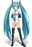  ahegao anal anal_beads aqua_eyes aqua_hair arms_behind_back bar_censor bdsm blush bondage boots bottomless bound censored clenched_teeth detached_sleeves different_shadow eto hatsune_miku headset long_hair necktie pussy_juice simple_background slim_legs solo spreader_bar tears teeth thigh_boots thighhighs trembling twintails very_long_hair vibrator vocaloid white_background 