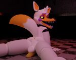  absurd_res animatronic canid canine five_nights_at_freddy&#039;s five_nights_at_freddy&#039;s_world fox gynomorph halseyrenders hi_res intersex lolbit_(fnaf) machine mammal robot scottgames solo video_games 