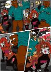  absurd_res ailurid anthro daigaijin duo genitals girly hi_res male male/male mammal nafeon nafithebear penis red_panda unusual_anatomy unusual_genitalia unusual_penis ursid 