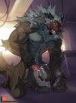  2022 abdominal_bulge anal anal_penetration anthro anthro_on_anthro anthro_penetrated anthro_penetrating anthro_penetrating_anthro big_dom_small_sub biped black_body black_fur black_penis bodily_fluids canid canine claws cum cum_in_ass cum_inside digital_media_(artwork) digitigrade dominant duo erection finger_claws fur genital_fluids genitals glowing glowing_eyes grey_body grey_fur hi_res humanoid_genitalia humanoid_penis larger_anthro larger_male lube lube_bottle male male/male male_penetrated male_penetrating male_penetrating_male mammal multicolored_body multicolored_fur neck_tuft patto penetration penile penile_penetration penis penis_in_ass pinned_to_floor red_eyes sex size_difference smaller_anthro smaller_male toe_claws tuft two_tone_body two_tone_fur were werecanid werecanine werewolf 