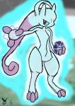  absurd_res ambiguous_gender feral generation_1_pokemon generation_8_pokemon hi_res legendary_pokemon mega_evolution mega_mewtwo mega_mewtwo_y mewtwo nintendo pokemon pokemon_(species) solo solo_focus solo_in_panel tcg_(artist) video_games 