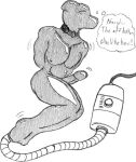  asphyxiation bdsm bondage bound breasts breath_play canid canine canis domestic_dog ebonyrubberwolf encasement genitals latex male mammal penis rubber snuff solo vaccum 